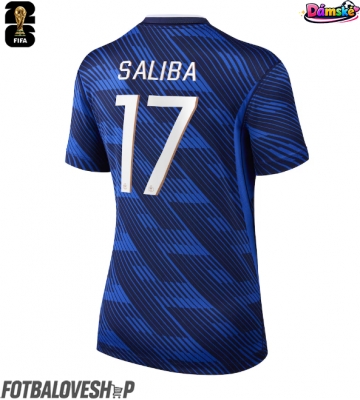 Francie William Saliba #17 Dámské Domácí Dres MS 2026 Krátký Rukáv